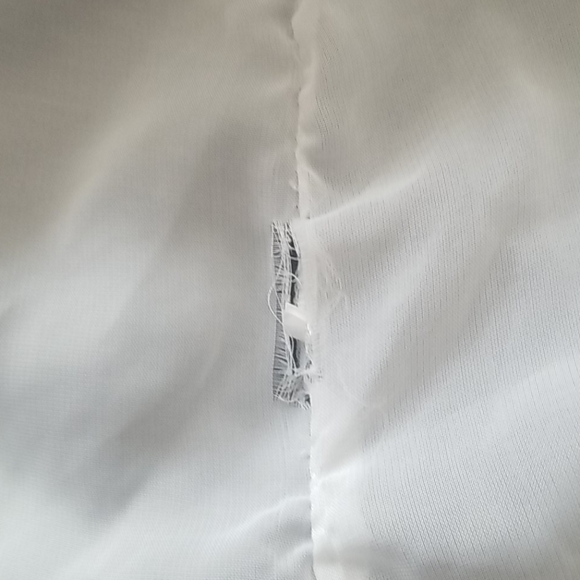 Sheer Peplum Floral Shirt - Picture 7 of 7